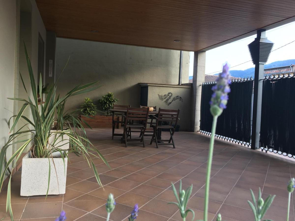 Can Musiquem Amb Piscina Les Planes d'Hostoles Buitenkant foto